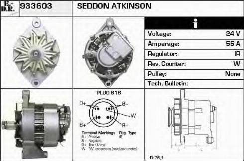 EDR 933603 - Alternator www.molydon.hr