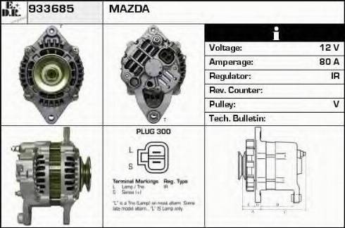 EDR 933685 - Alternator www.molydon.hr