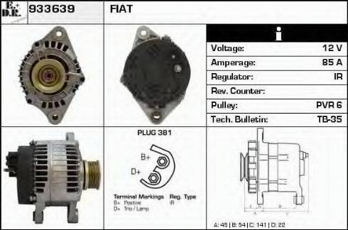 EDR 933639 - Alternator www.molydon.hr