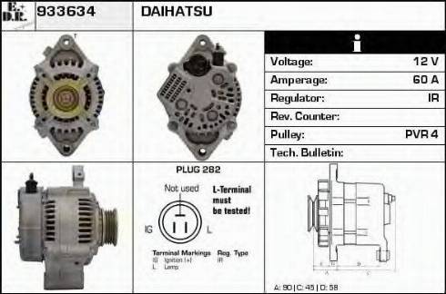 EDR 933634 - Alternator www.molydon.hr