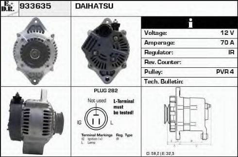 EDR 933635 - Alternator www.molydon.hr