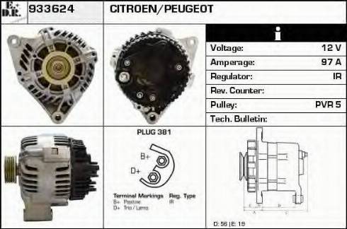 EDR 933624 - Alternator www.molydon.hr