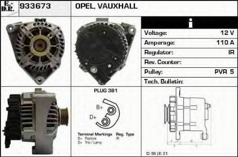 EDR 933673 - Alternator www.molydon.hr