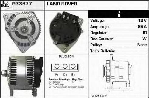 EDR 933677 - Alternator www.molydon.hr