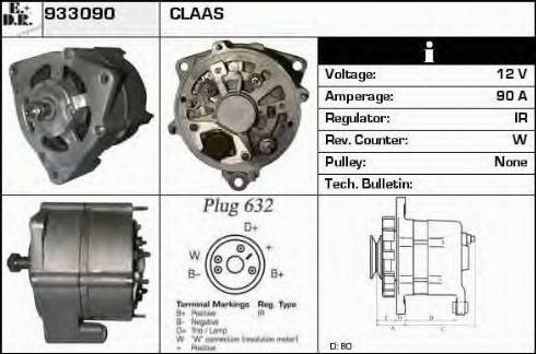 EDR 933090 - Alternator www.molydon.hr