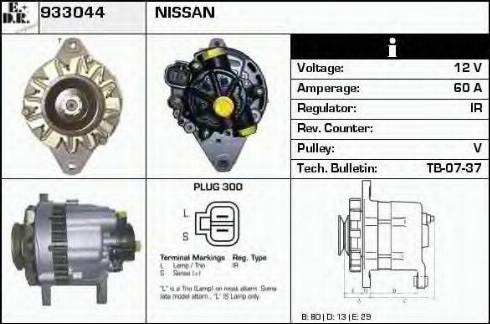 EDR 933044 - Alternator www.molydon.hr