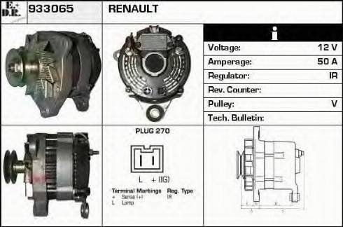 EDR 933065 - Alternator www.molydon.hr