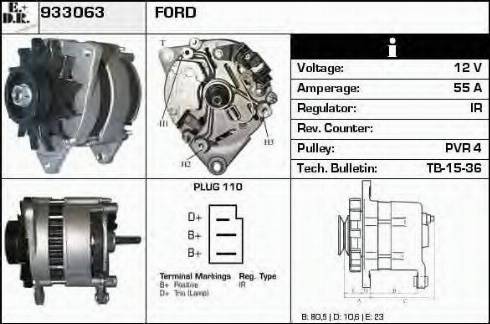 EDR 933063 - Alternator www.molydon.hr