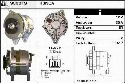 EDR 933019 - Alternator www.molydon.hr