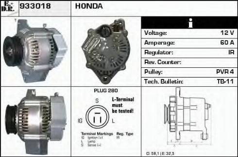 EDR 933018 - Alternator www.molydon.hr