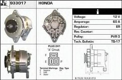 EDR 933017 - Alternator www.molydon.hr