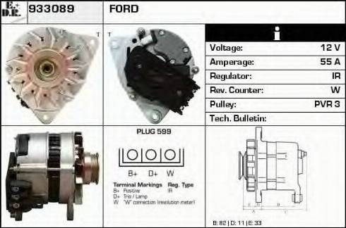 EDR 933089 - Alternator www.molydon.hr