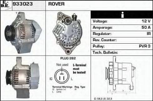 EDR 933023 - Alternator www.molydon.hr