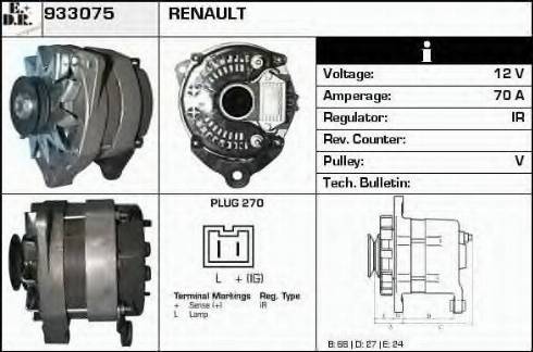 EDR 933075 - Alternator www.molydon.hr