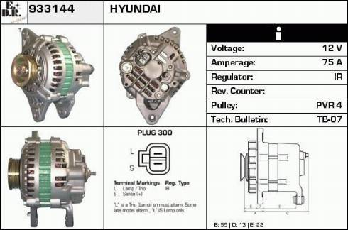 EDR 933144 - Alternator www.molydon.hr