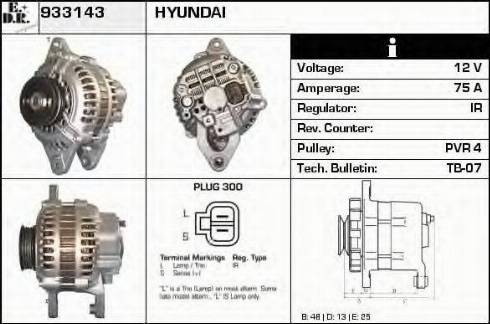 EDR 933143 - Alternator www.molydon.hr