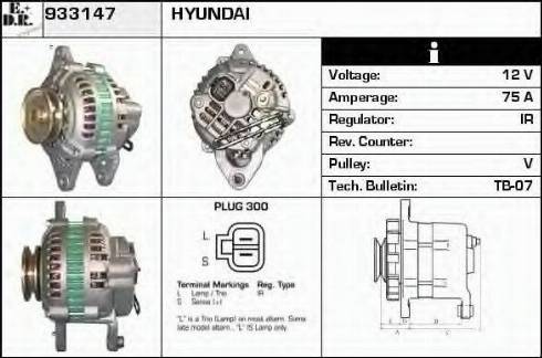 EDR 933147 - Alternator www.molydon.hr