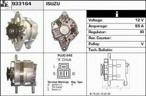 EDR 933164 - Alternator www.molydon.hr