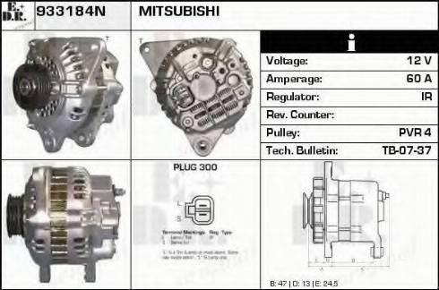 EDR 933184N - Alternator www.molydon.hr