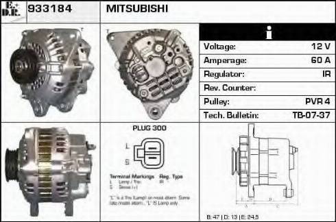 EDR 933184 - Alternator www.molydon.hr