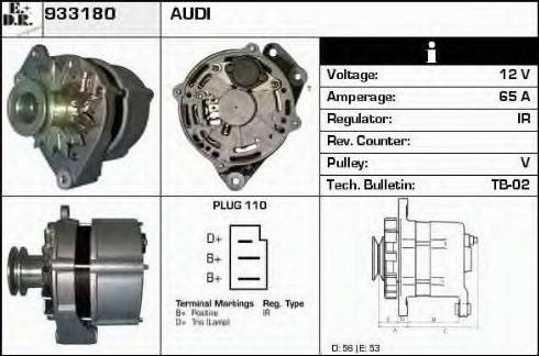 EDR 933180 - Alternator www.molydon.hr