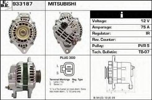 EDR 933187 - Alternator www.molydon.hr