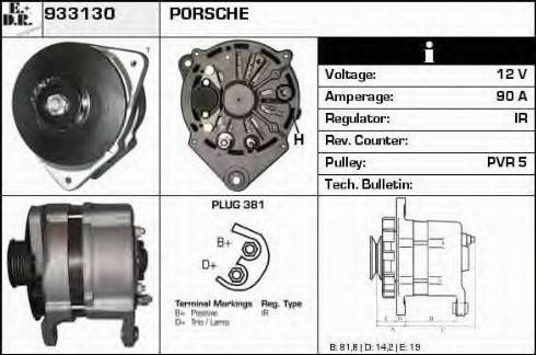 EDR 933130 - Alternator www.molydon.hr