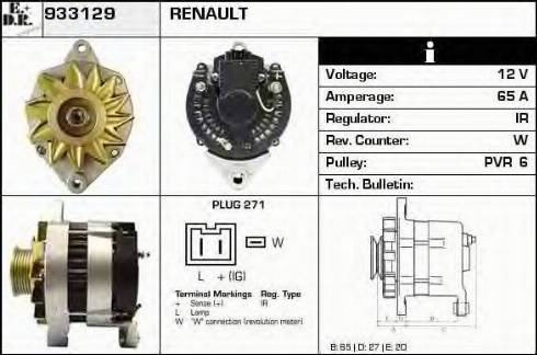 EDR 933129 - Alternator www.molydon.hr