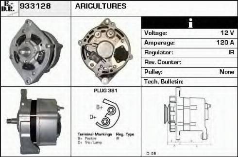 EDR 933128 - Alternator www.molydon.hr