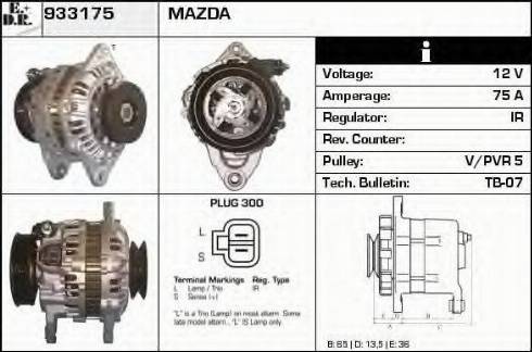 EDR 933175 - Alternator www.molydon.hr