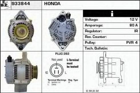 EDR 933844 - Alternator www.molydon.hr