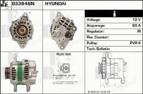 EDR 933846N - Alternator www.molydon.hr