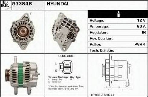 EDR 933846 - Alternator www.molydon.hr