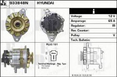 EDR 933848N - Alternator www.molydon.hr