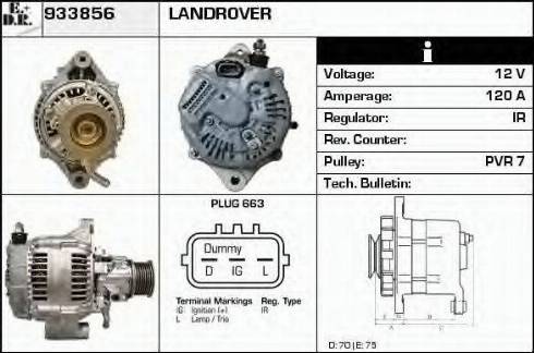 EDR 933856 - Alternator www.molydon.hr