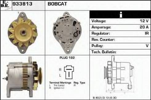 EDR 933813 - Alternator www.molydon.hr