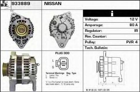 EDR 933889 - Alternator www.molydon.hr