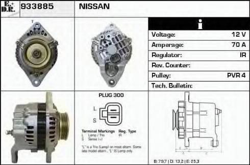 EDR 933885 - Alternator www.molydon.hr