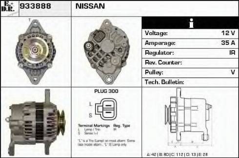 EDR 933888 - Alternator www.molydon.hr