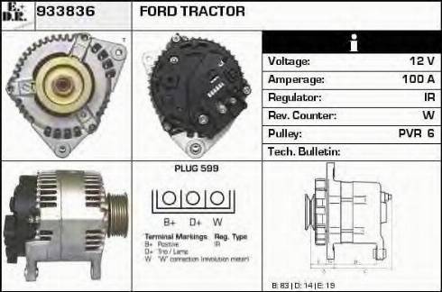 EDR 933836 - Alternator www.molydon.hr