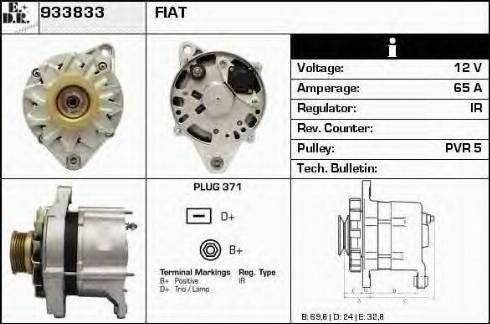 EDR 933833 - Alternator www.molydon.hr