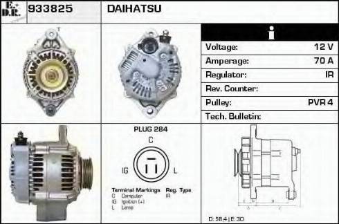 EDR 933825 - Alternator www.molydon.hr