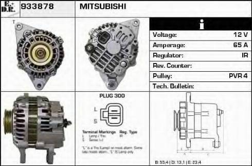 EDR 933878 - Alternator www.molydon.hr