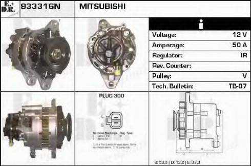 EDR 933316N - Alternator www.molydon.hr