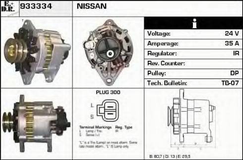 EDR 933334 - Alternator www.molydon.hr