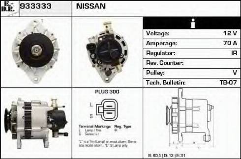 EDR 933333 - Alternator www.molydon.hr