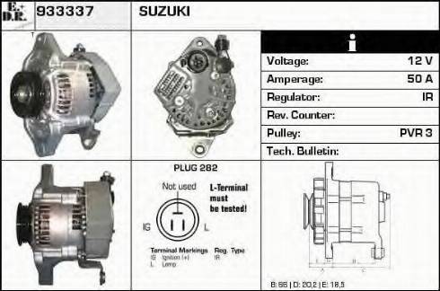 EDR 933337 - Alternator www.molydon.hr