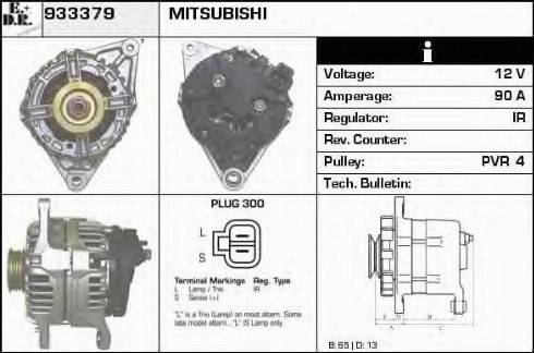 EDR 933379 - Alternator www.molydon.hr