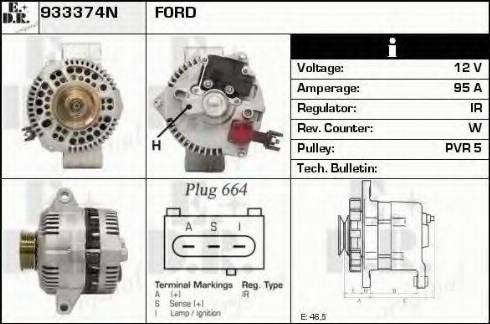 EDR 933374N - Alternator www.molydon.hr