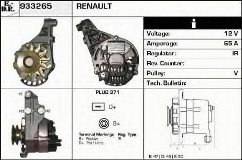 EDR 933265 - Alternator www.molydon.hr